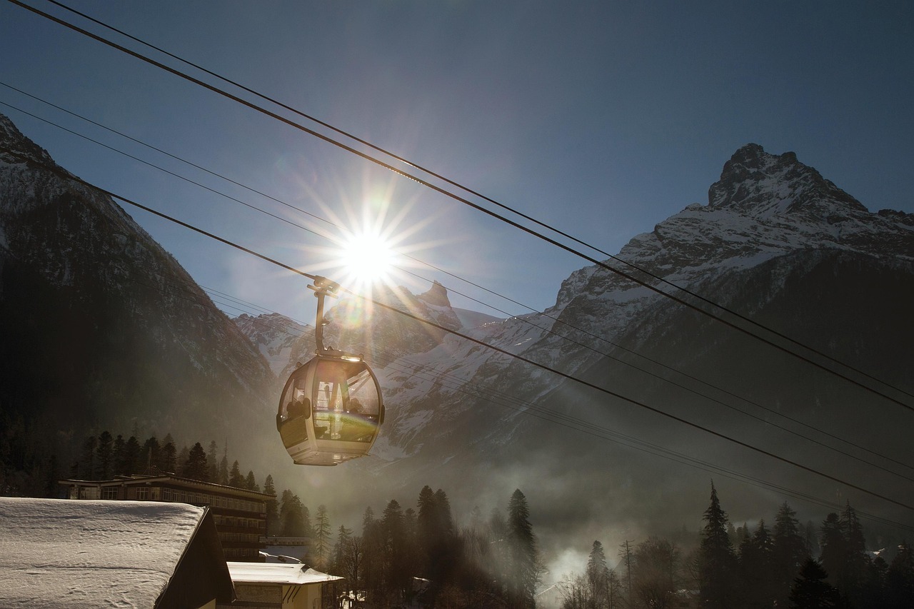Cable Car - free online jigsaw puzzle photo