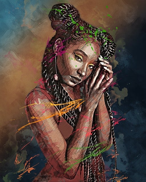 Free woman model young illustration