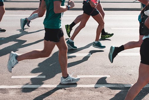 Rennen, Marathon, Sport, Hardlopers