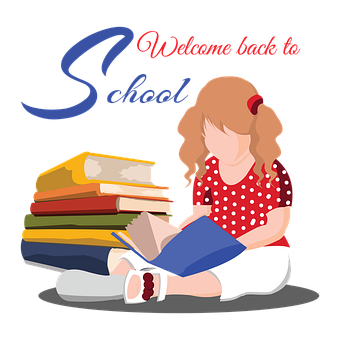 Free Girl Book illustration and picture