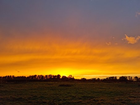 Pôr Do Sol, Natureza, Ao Ar Livre
