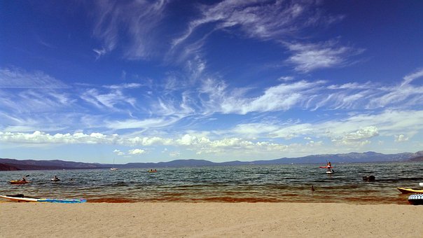 Natuur, Strand, Lucht, Water, Meer