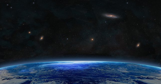 Planeta Azul, Terra, Espaço, Universo