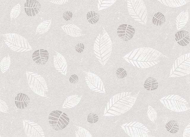 Free background pattern leaves illustration