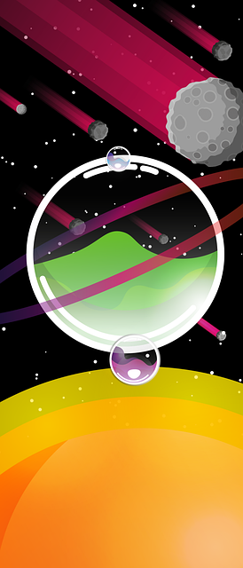 Planeten, Raum, Kunst, Zeichnung