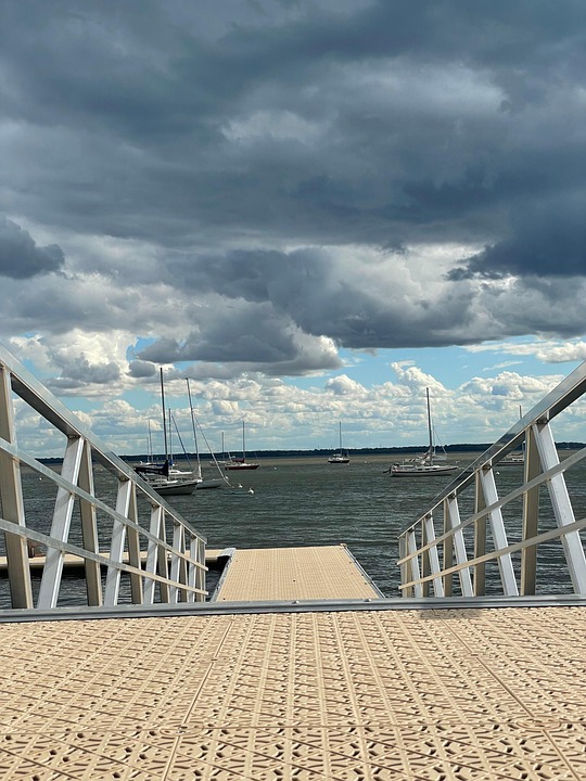 Dock Water Clouds - Free photo on Pixabay - Pixabay