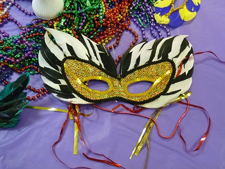 Free Mardi Gras Mask photo and picture