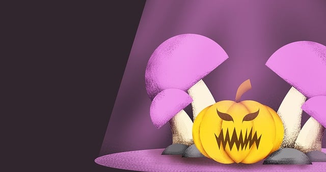 Free background halloween pumpkin illustration