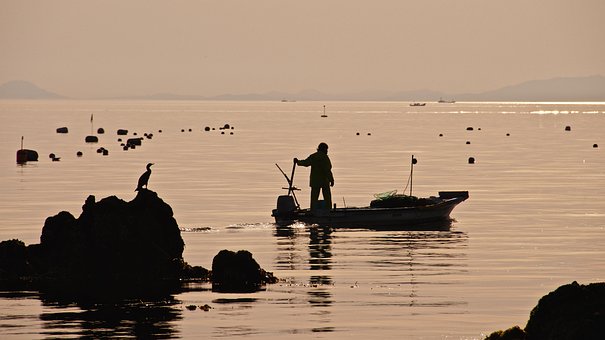 Free Fishing Boat Sea photo and picture