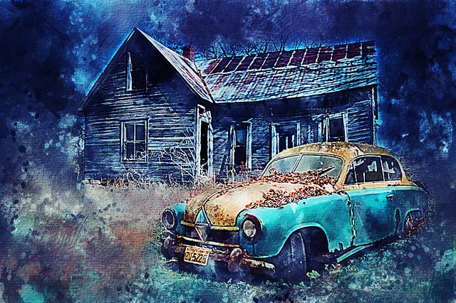 Skrap Bilen, Hus, Forlatt