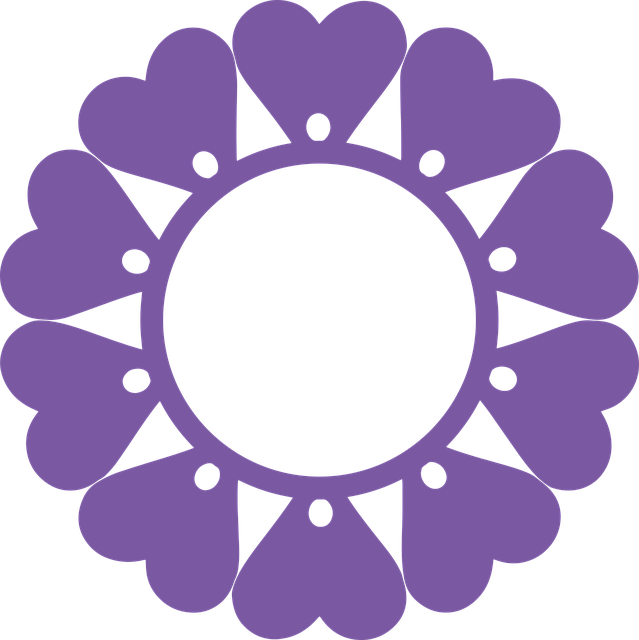 Free Flower Frame vector and picture
