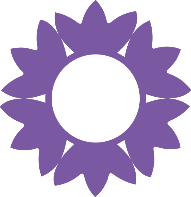 Free Flower Round vector and picture