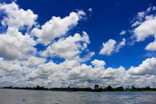 Free River Sky photo and picture