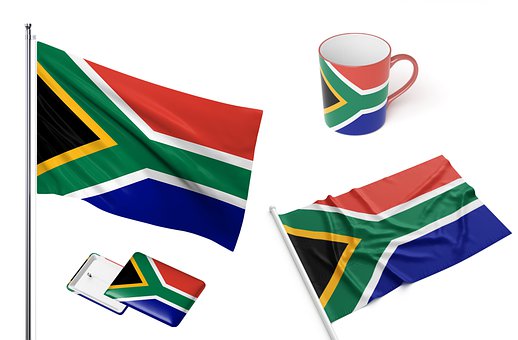 Africa De Sud, Naţional, Steag