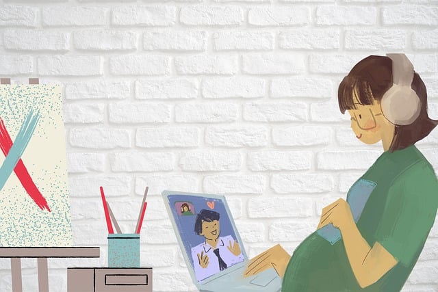 Free pregnant woman pregnancy maternity illustration