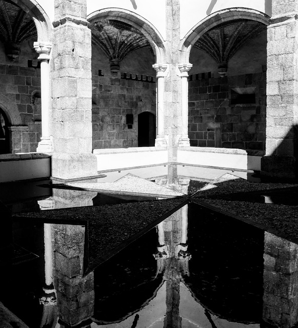 Free Reflection Cloister photo and picture
