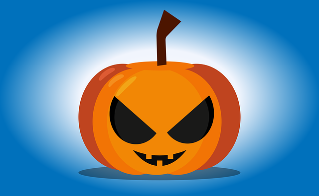 Free pumpkin jack o'lantern halloween illustration
