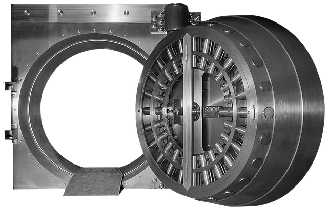 Free vault bank money illustration