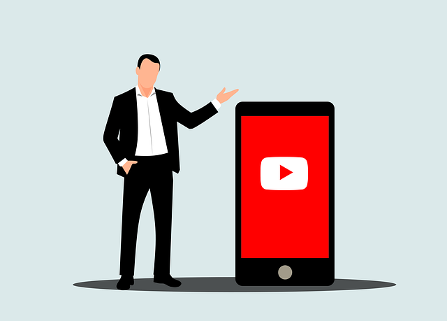 Free youtube business social media vector