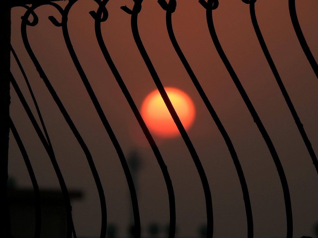 Sunset Fence Outdoors - Free photo on Pixabay - Pixabay