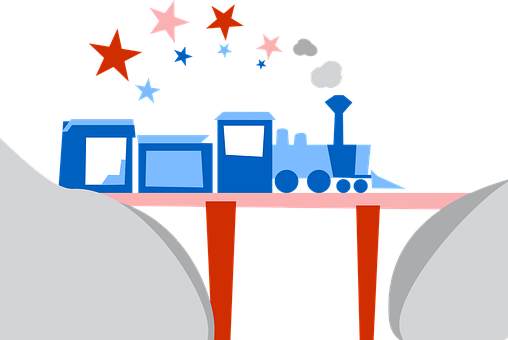 Free Train Railroad vector and picture