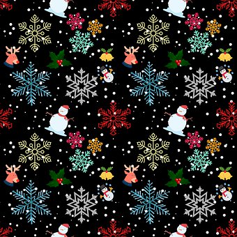 Free Christmas Pattern illustration and picture
