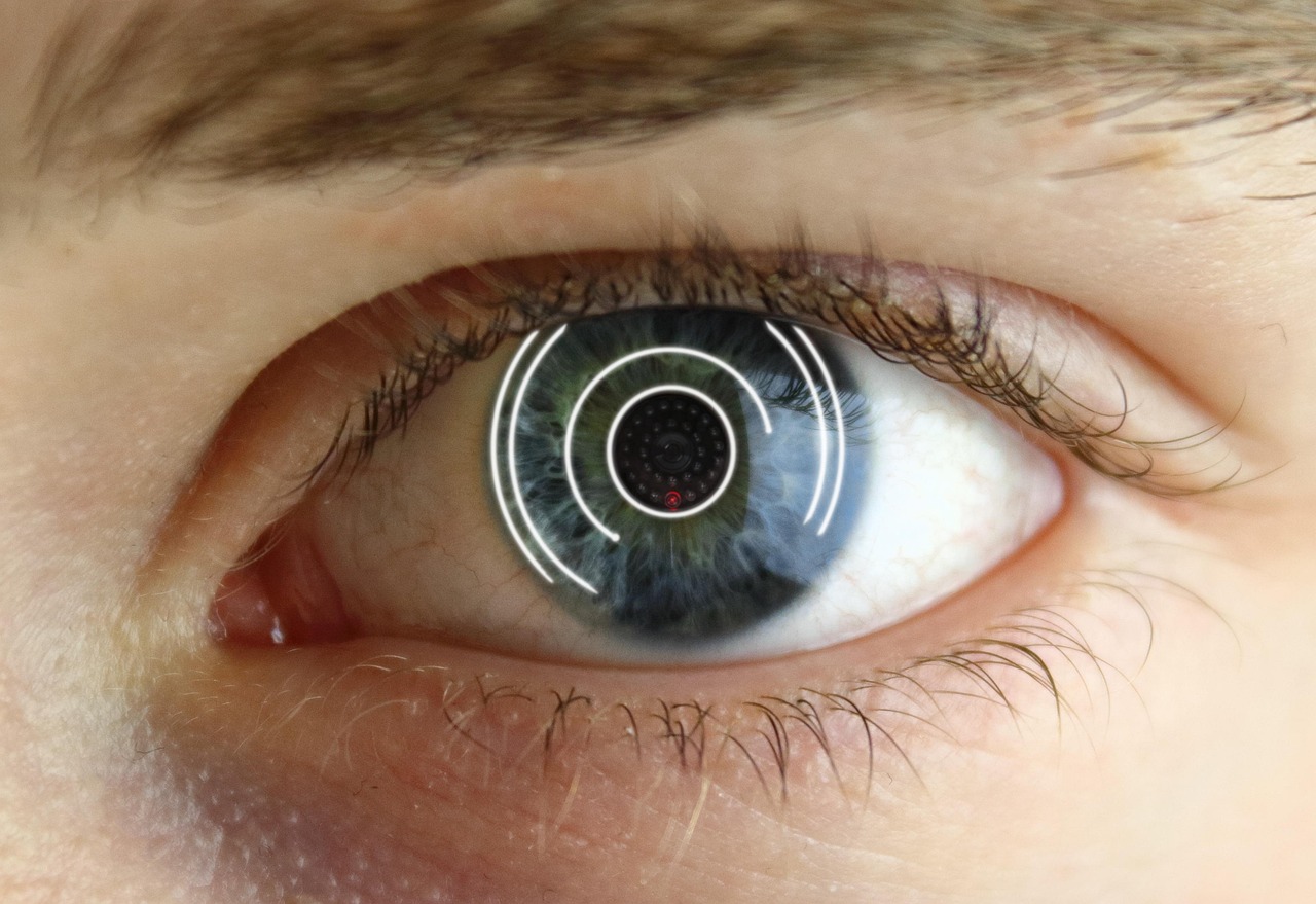 Robot Eye Contacts