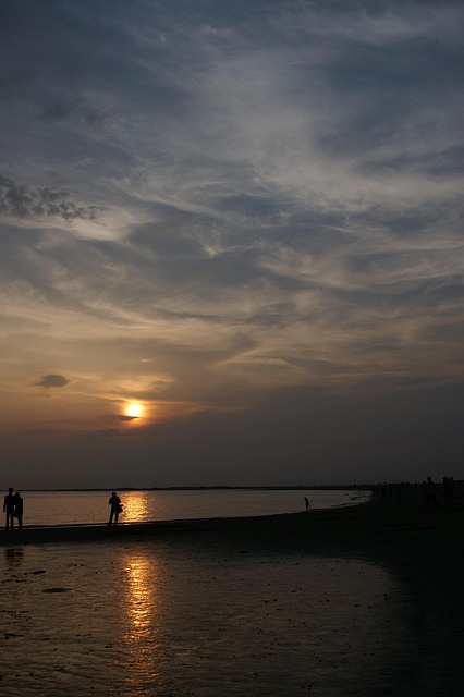 Free Beach Sunset photo and picture