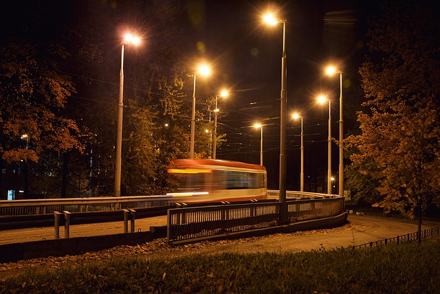 Free Night City Long Exposure photo and picture