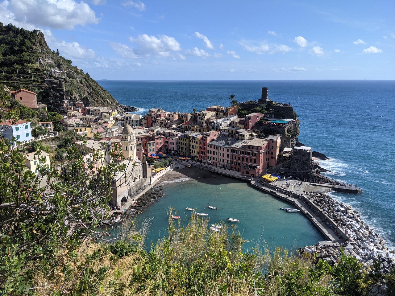 Magnete da frigorifero 3D Vernazza Cinque Terre Italia
