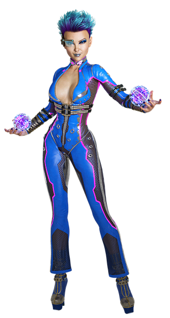 Free woman sorcerer fantasy illustration