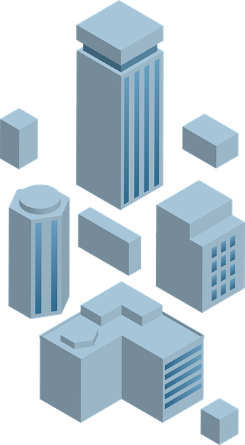 Free Isometry Building illustration and picture