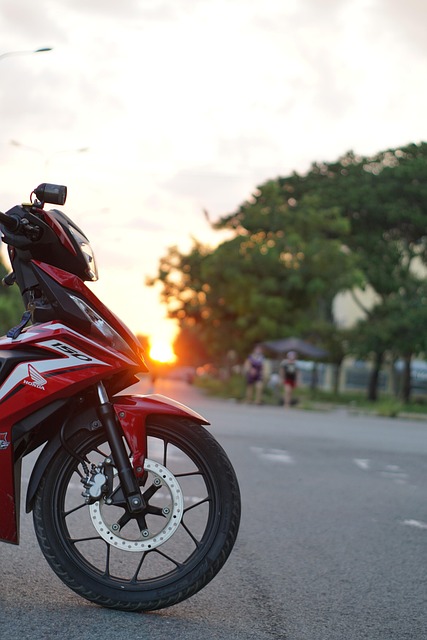 Free Street Motorbike photo and picture