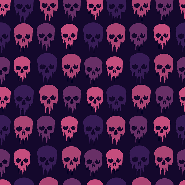 Free art pattern halloween illustration