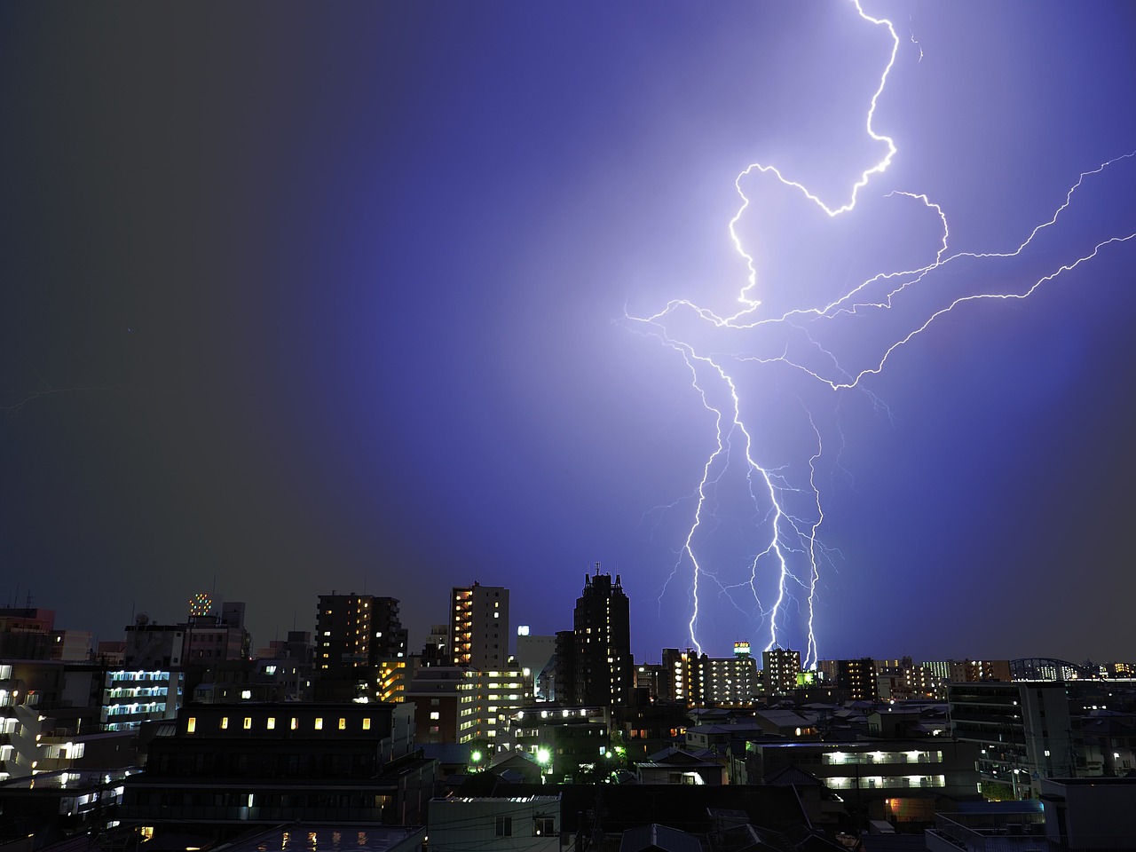 夜景 夜晚 雷 - Pixabay上的免费照片 - Pixabay