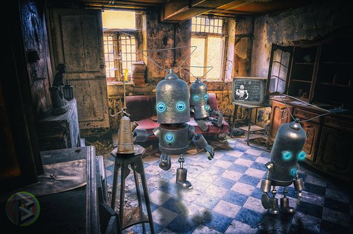 Roboter, Technologie, Fantasie, Fiktion