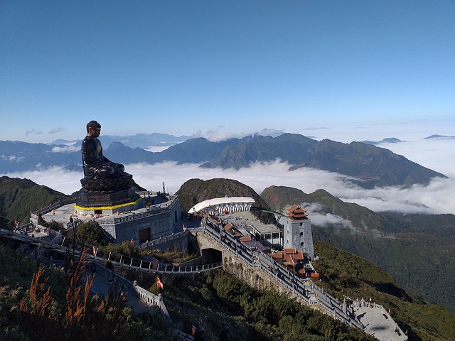 Sapa, Estatua, Buda, Fansipan, Montaña