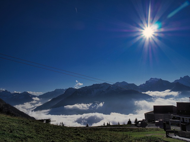 Montafon, Hochjoch, Montañas, Otoño