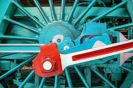 Rod Kørsel, Detalje, Damplokomotiv