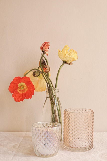 Velas, Flores, Vaso, Ramalhete