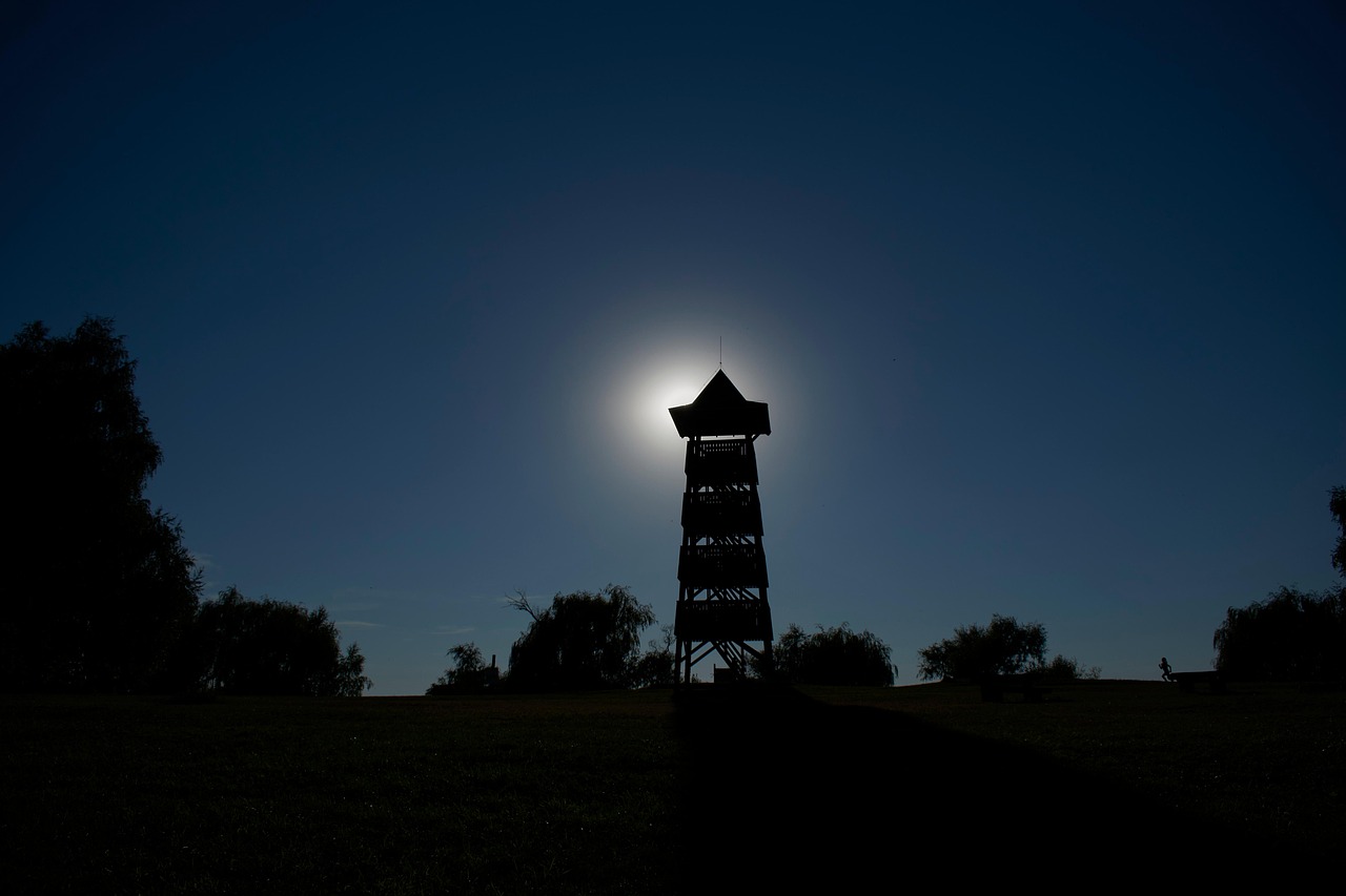 Lookout Tower Silhouette Free Photo On Pixabay Lookout Tower Silhouette Free Photo On Pixabay