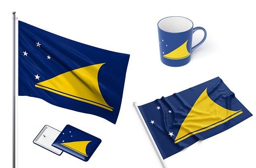 Tokelau, Țară, Steag, Dependent