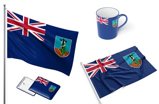 Montserrat, Land, Vlag, Afhankelijk