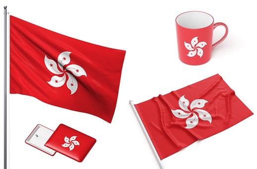 Hong Kong, Land, Vlag, Afhankelijk