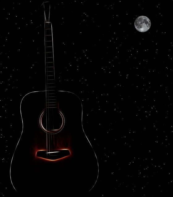 Free guitar instrument music illustration
