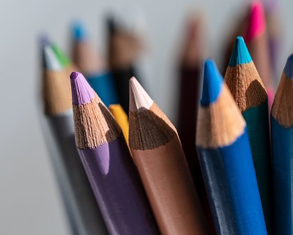 Free Colored Pencils Art Supplies photo and picture