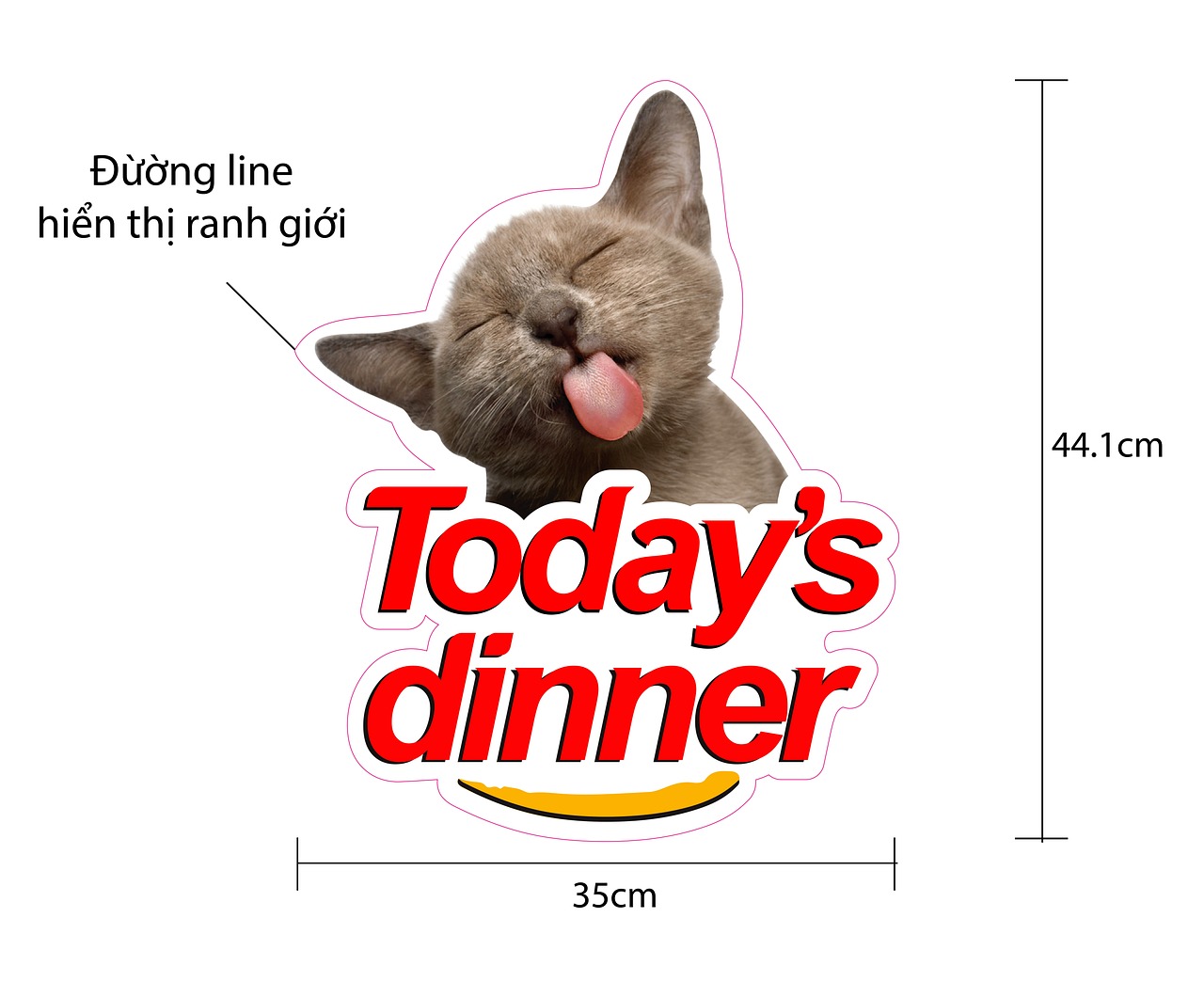Today'S Dinner Sticker Laminated - Free photo on Pixabay - Pixabay