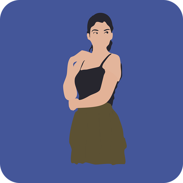 Free woman girl painting vector