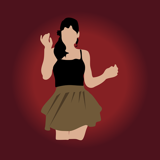 Free woman girl painting vector
