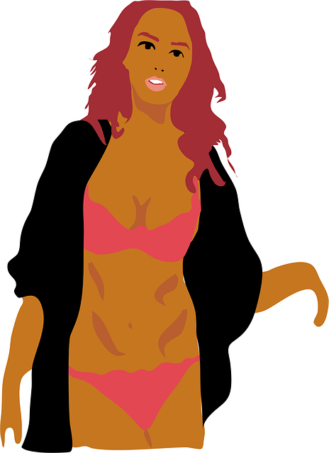 Free woman girl painting vector